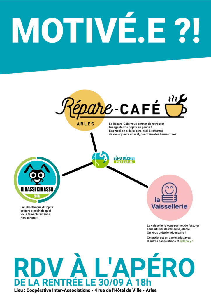 affiche appel bénévole pour apéro des nouveaux